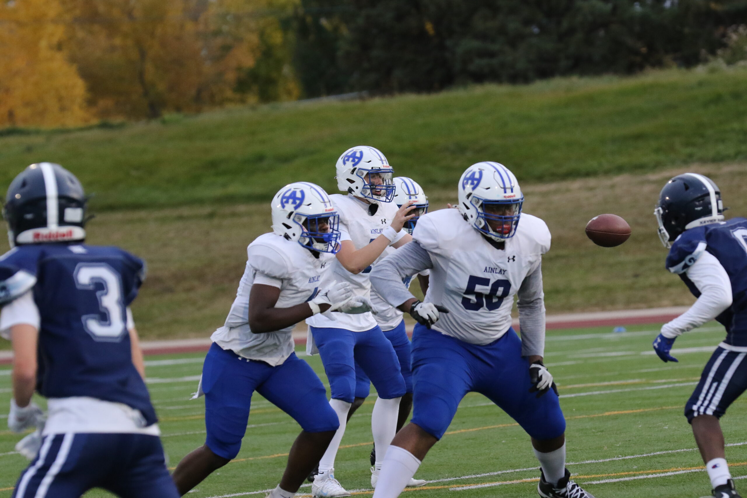 Junior Titans vs. St. Francis Xavier, Oct 7: player #50
