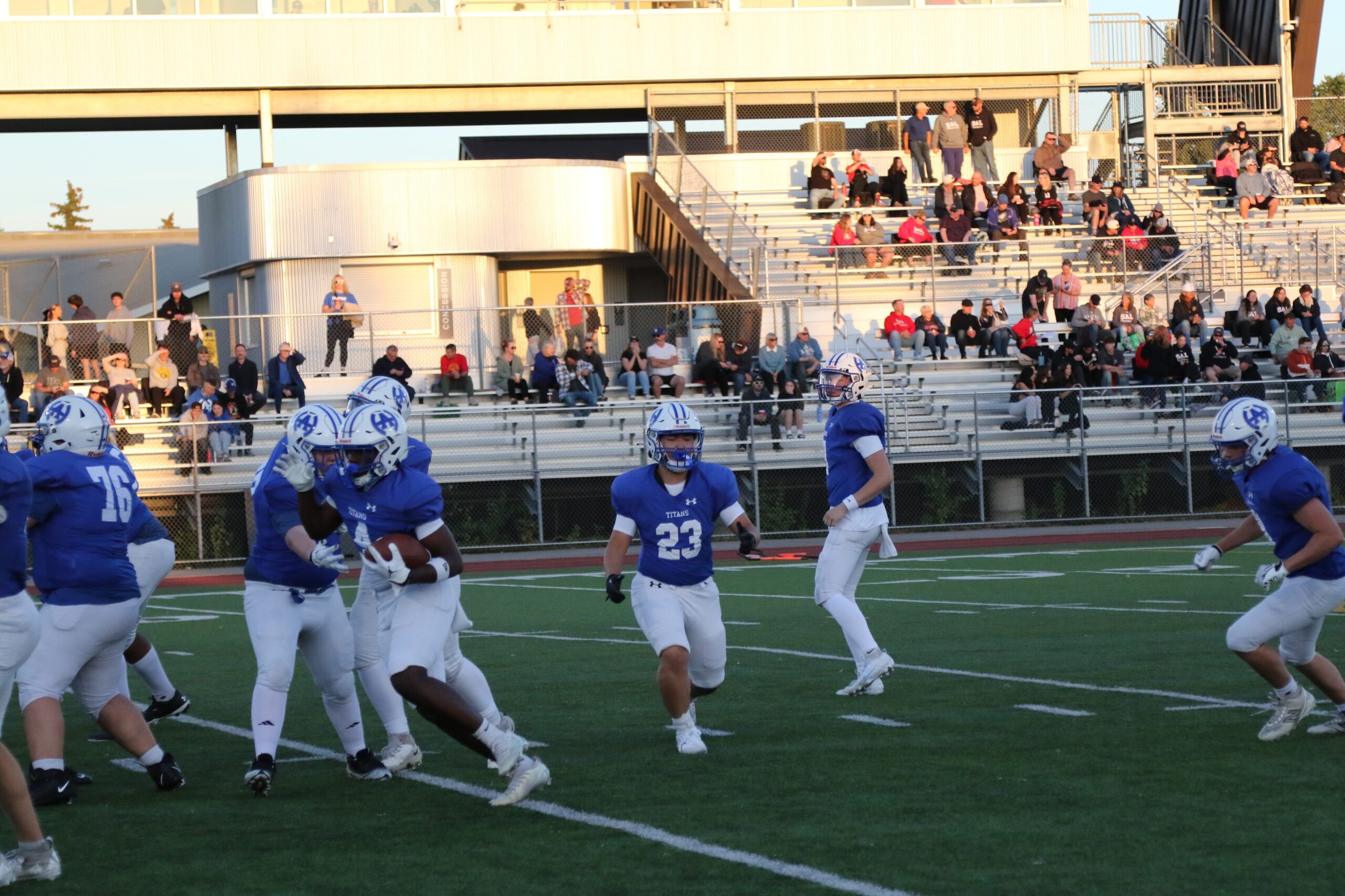 Junior Titans vs. Salisbury, Sept 16 game action