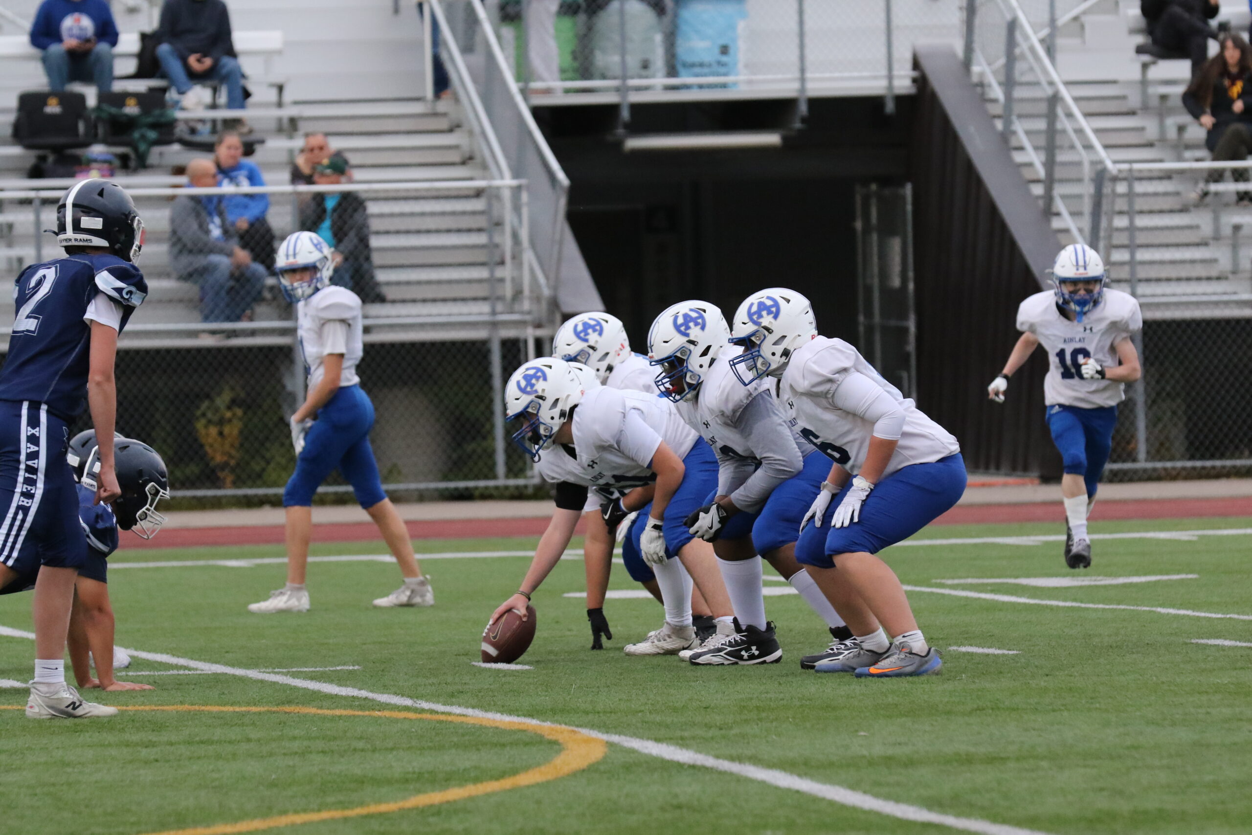 Junior Titans vs. St. Francis Xavier, Oct 7: offensive line