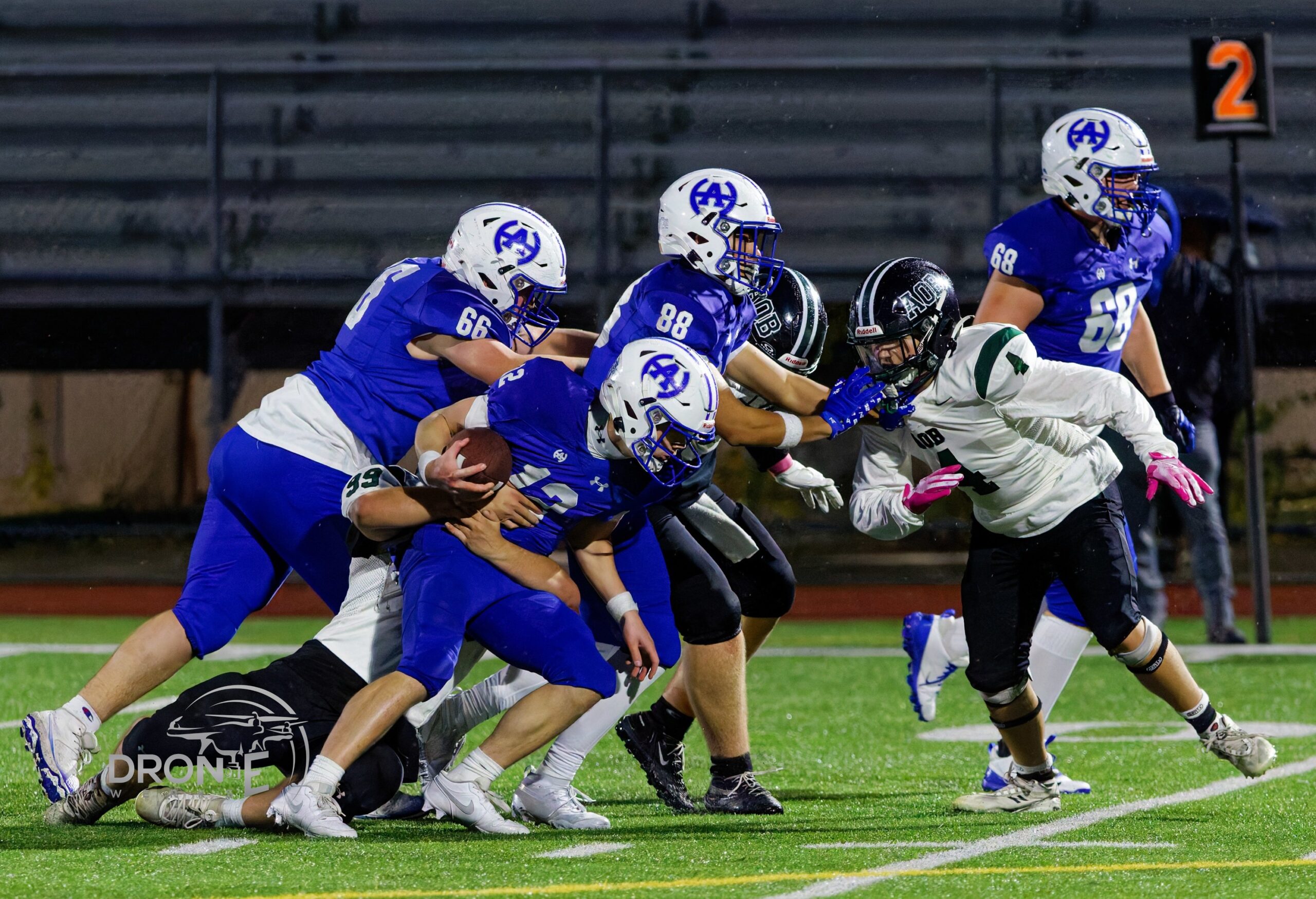 Senior Titans vs. Austin O'Brien, Oct 8: team tackle